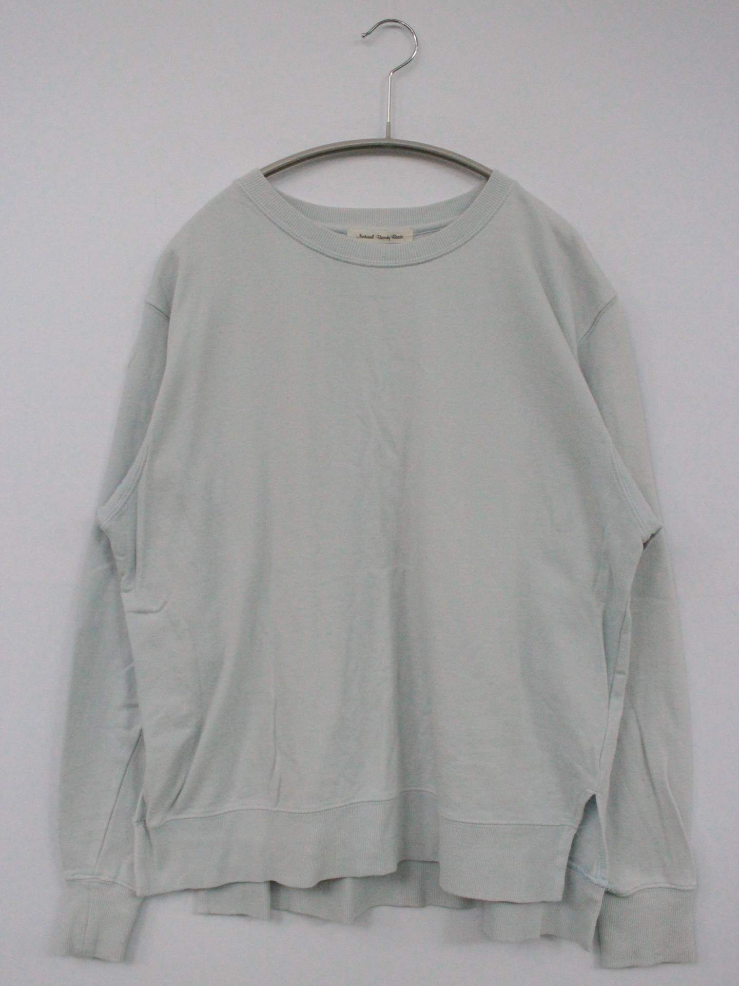 NATURAL BEAUTY BASIC/スウェット/トップス/ライトグリーン/M