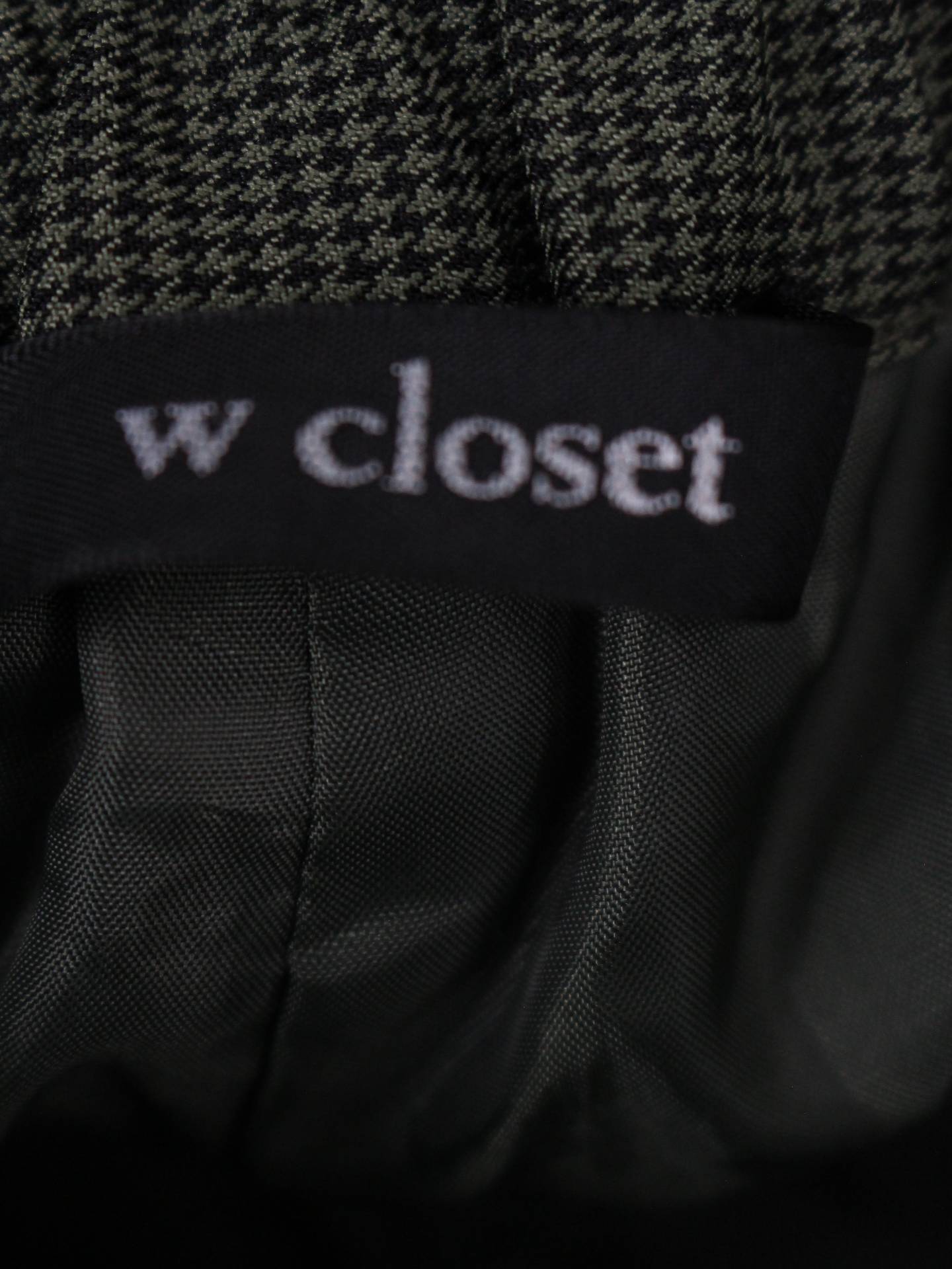 w closet/ダブルクローゼット/スラックス/パンツ/カーキ/F