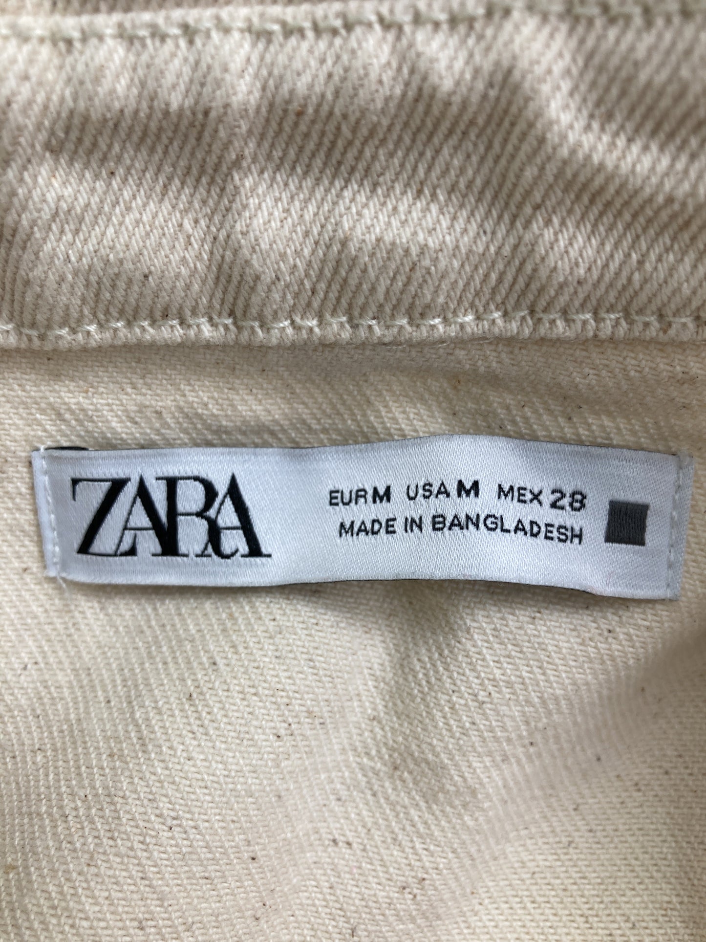 ZARA/ザラ/シャツ/ブラウス/トップス/ベージュ/M