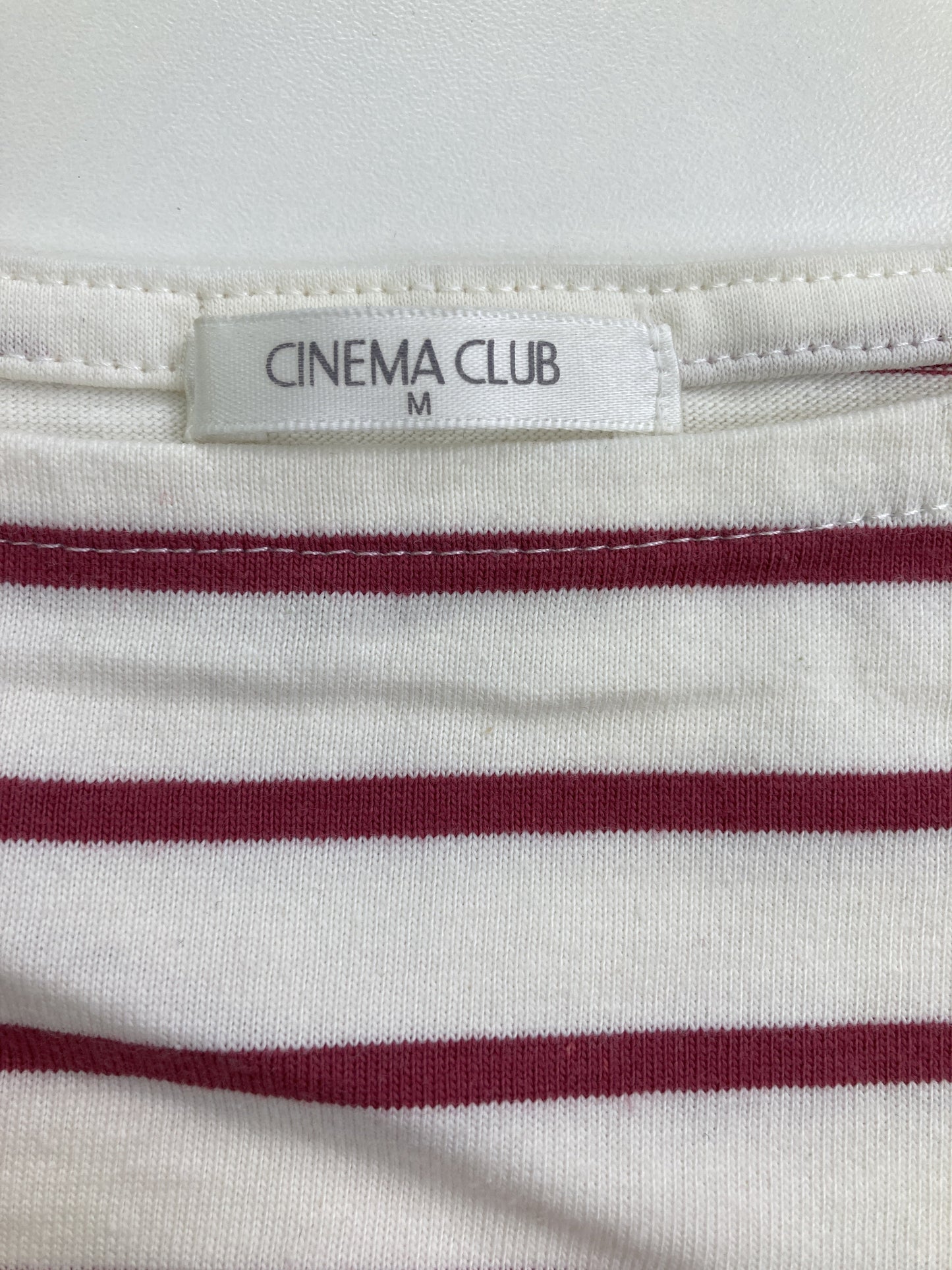 CINEMA CLUB/シネマクラブ/Tシャツ/カットソー/トップス/レッド/M