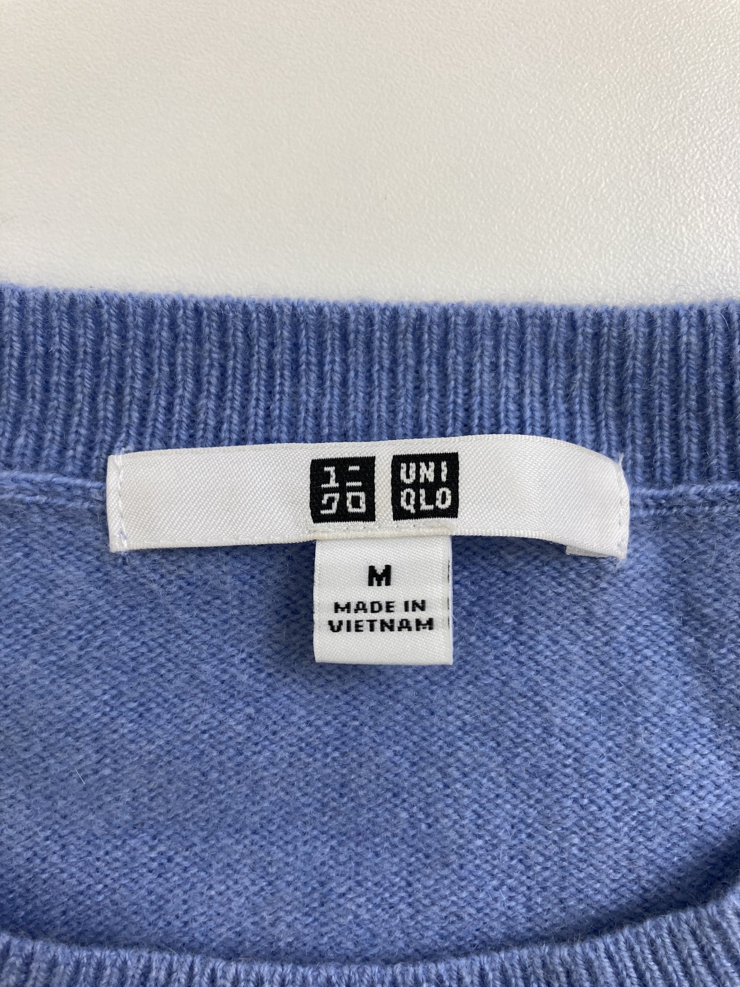 UNIQLO/ユニクロ/ニット/セーター/トップス/ブルー/M