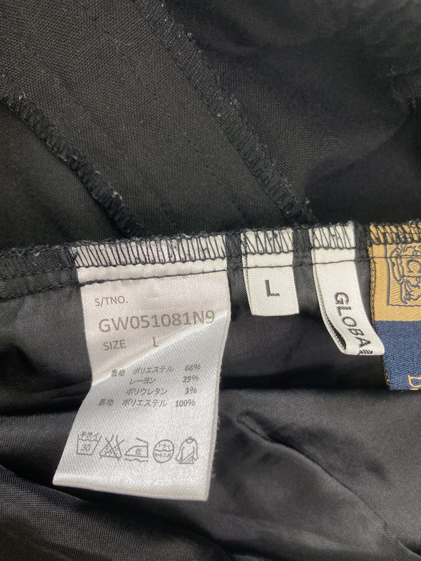 GLOBAL WORK/グローバルワーク/その他パンツ/パンツ/ブラック/L