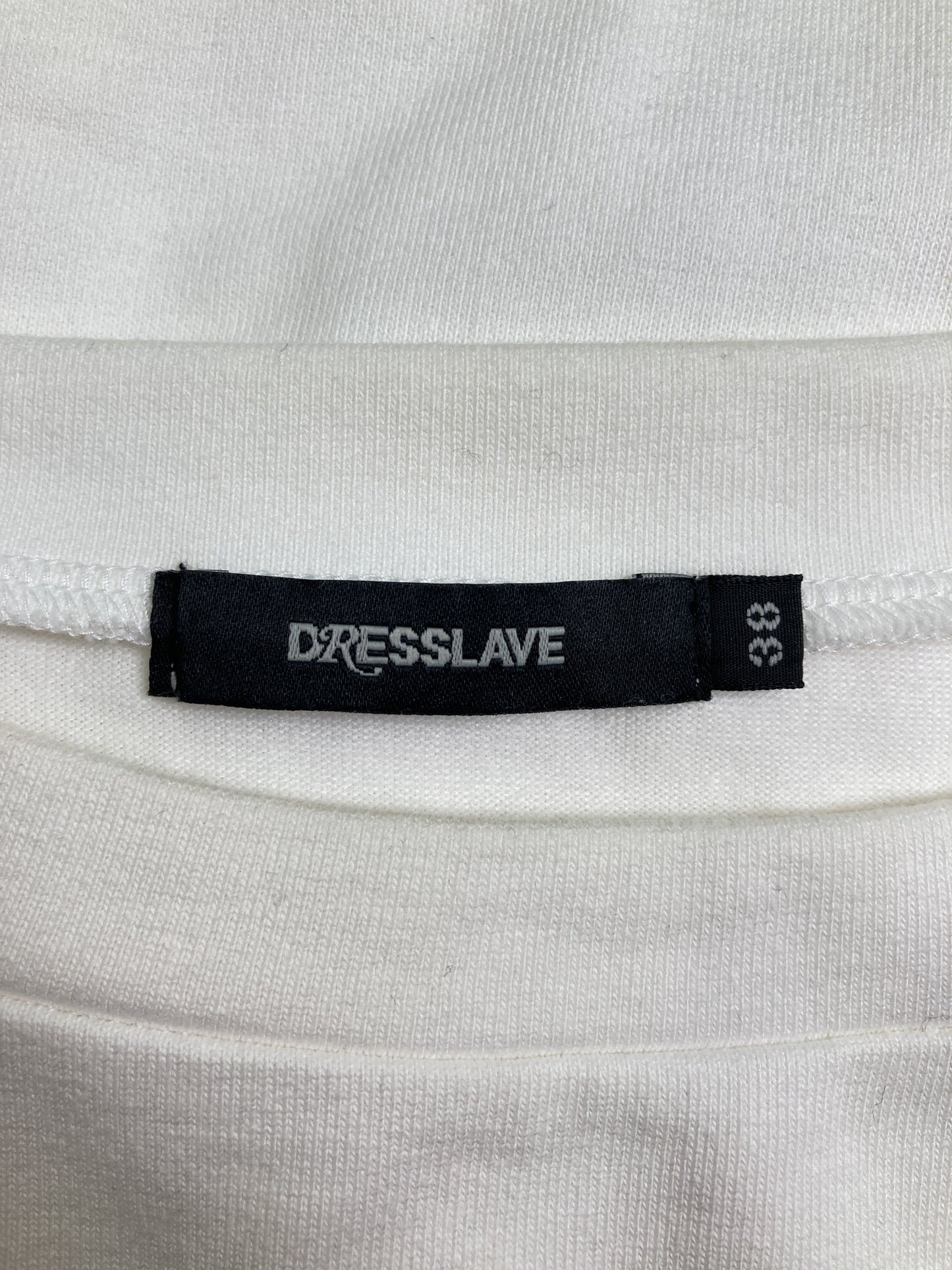 DRESSLAVE/ドレスレイブ/Tシャツ/カットソー/トップス/ホワイト/38