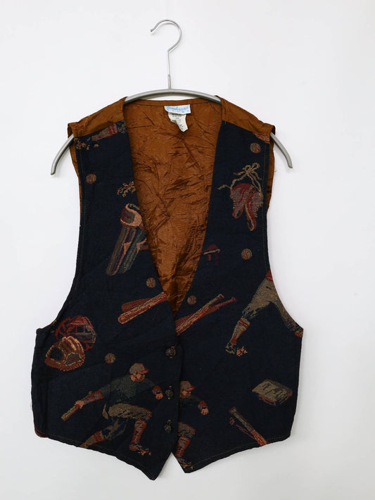 ベスト/トップス/ブラック/LARGE