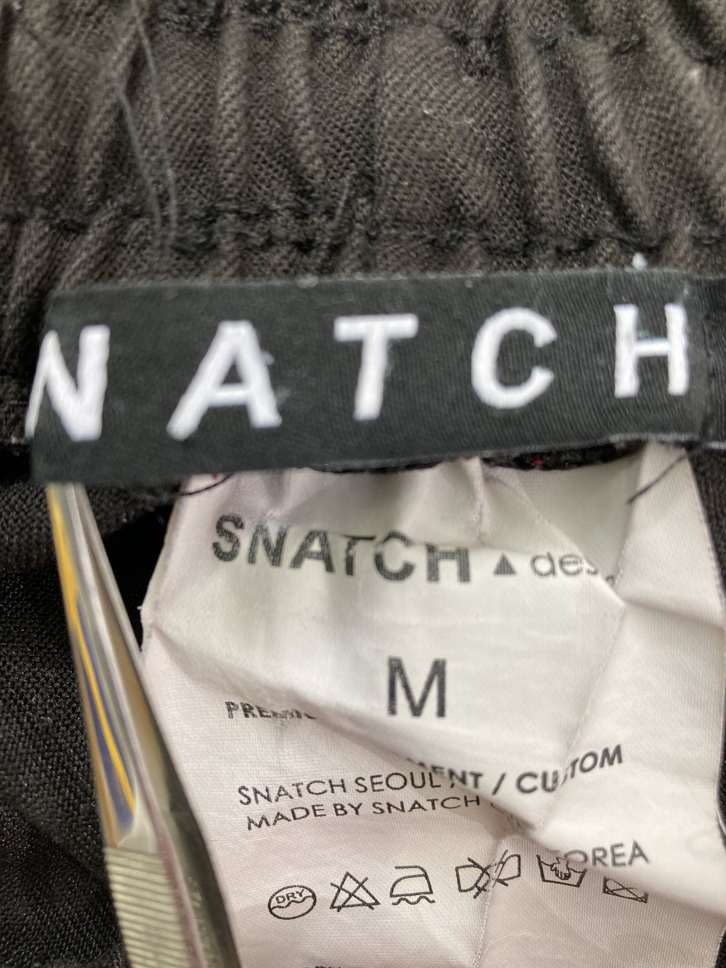 SNATCH/スウェットパンツ/パンツ/ブラック/M