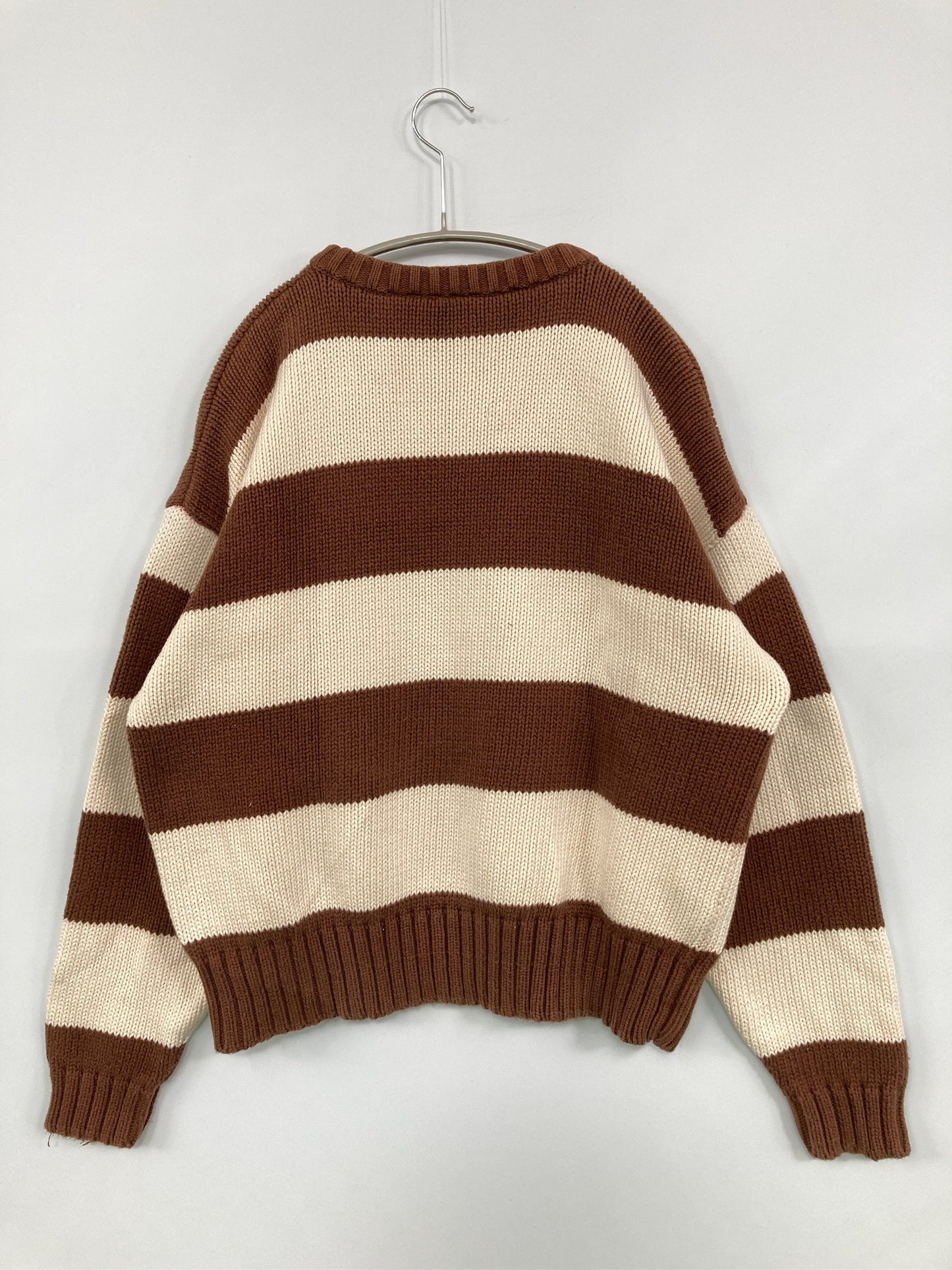 LIZ WEAR/ニット/セーター/トップス/ブラウン/L