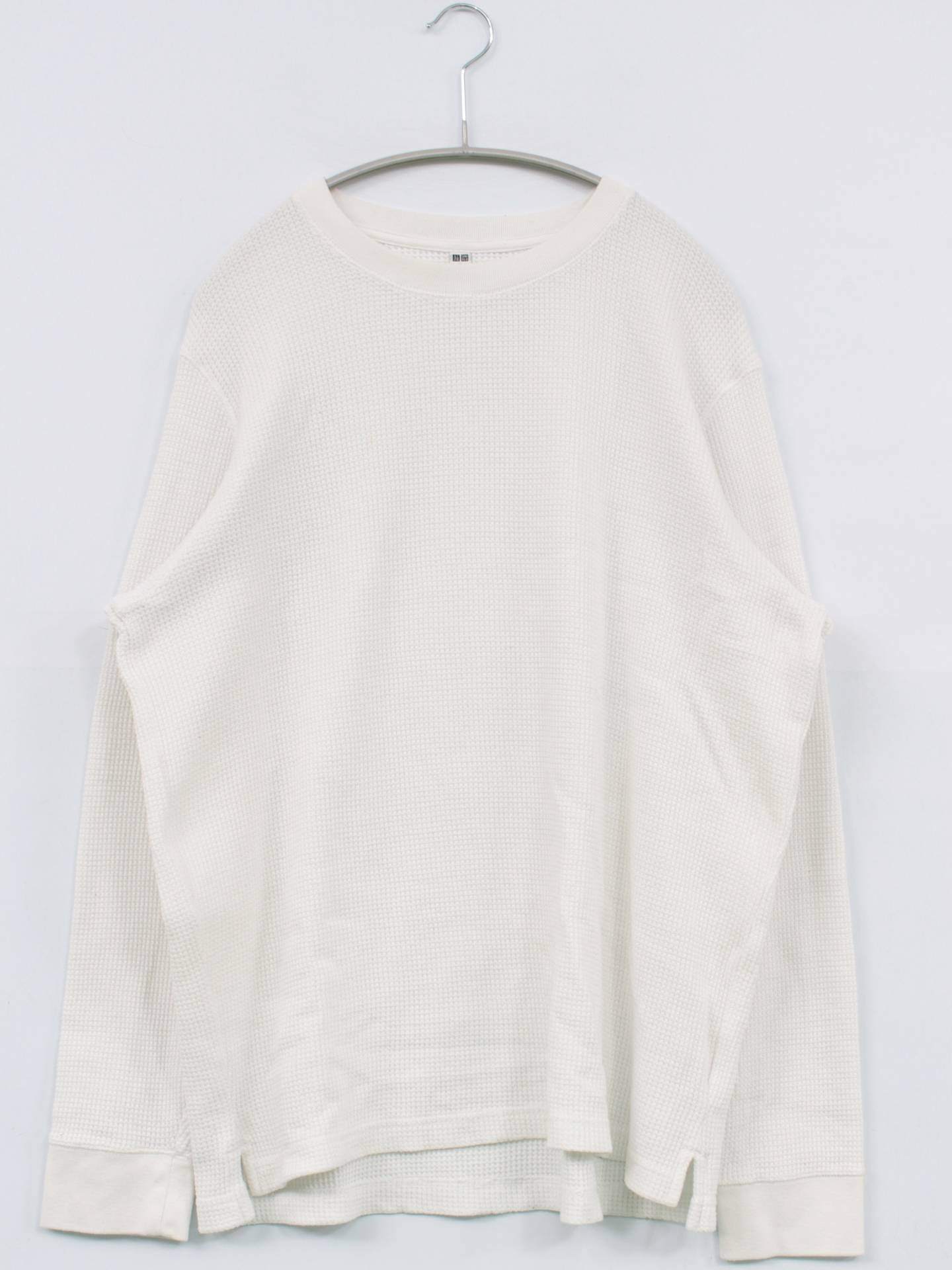 UNIQLO/ユニクロ/Tシャツ/カットソー/トップス/ホワイト/XL