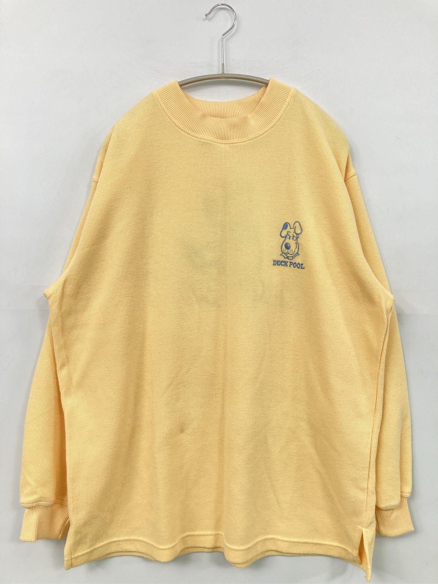 DECK POOL/Tシャツ/カットソー/トップス/イエロー/L