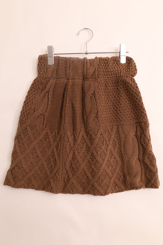 Chico/チコ/ショート/ミニスカート/スカート/ブラウン/FREE