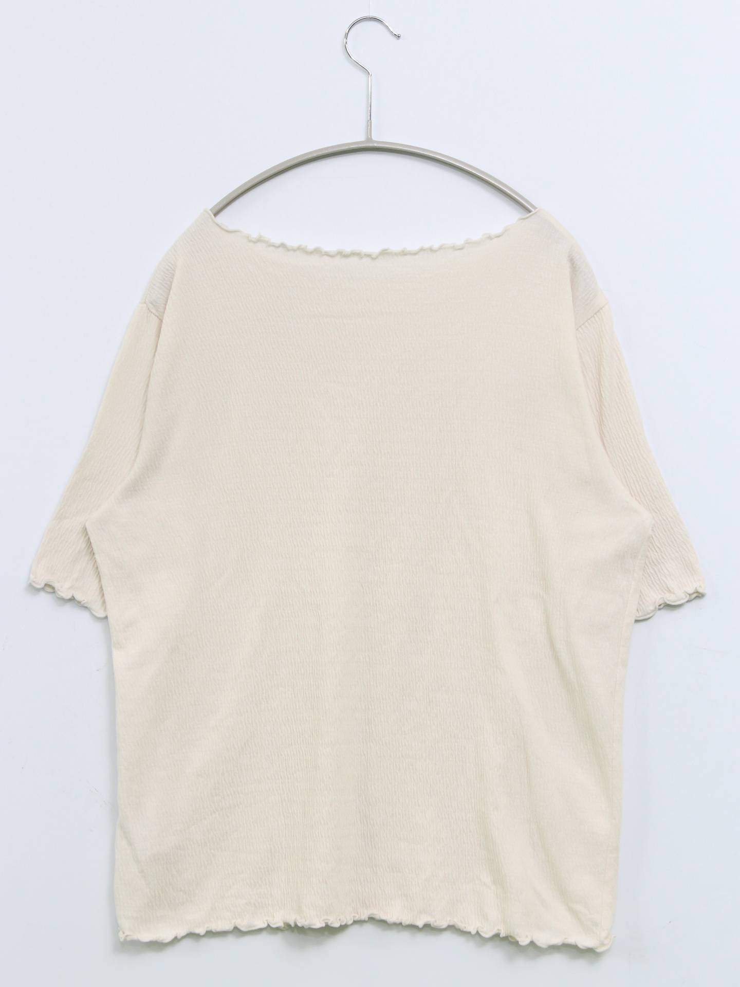 dearful/Tシャツ/カットソー/トップス/アイボリー/LL