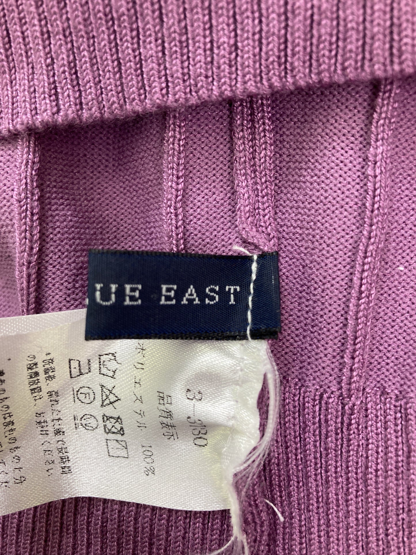BLUE EAST/ニット/セーター/トップス/パープル