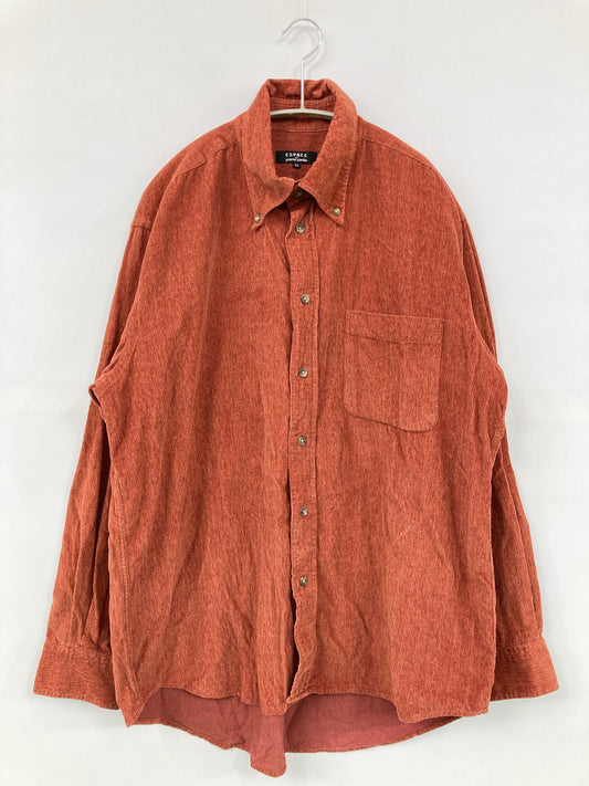 Pierre cardin/ピエールカルダン/シャツ/ブラウス/トップス/ブラウン/LL