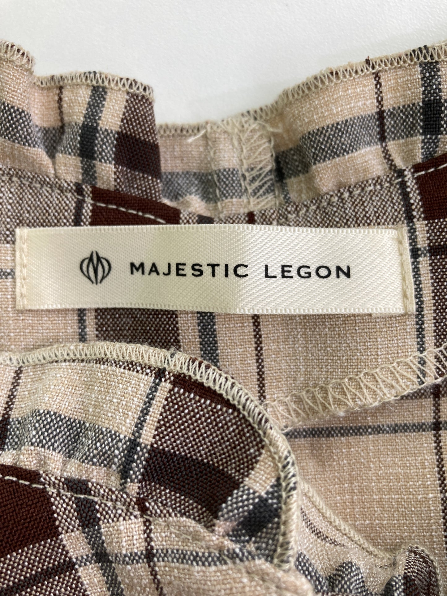 MAJESTIC LEGON/マジェスティックレゴン/シャツ/ブラウス/トップス/ベージュ/M