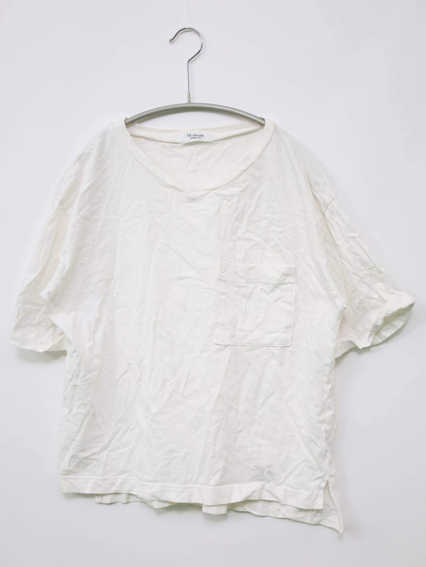 Te chichi/Tシャツ/カットソー/トップス/ホワイト/F