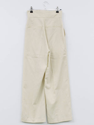 Louere/ルエレ/スラックス/パンツ/アイボリー/S