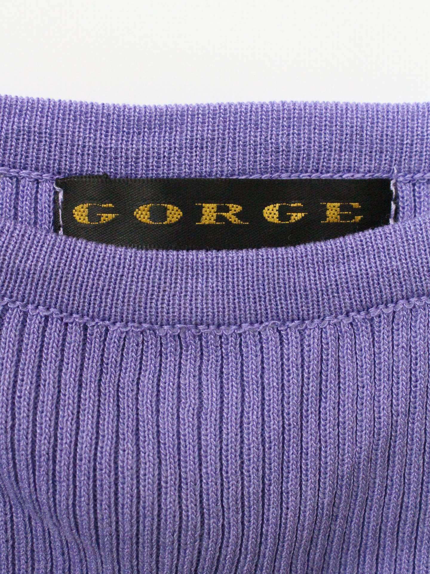 GORGE/Tシャツ/カットソー/トップス/パープル/F