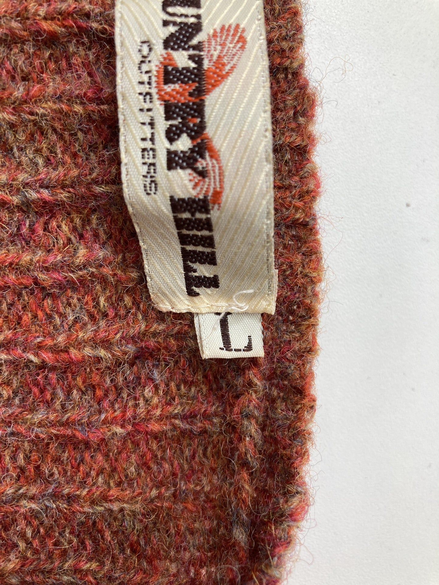 ニット/セーター/トップス/ブラウン/L