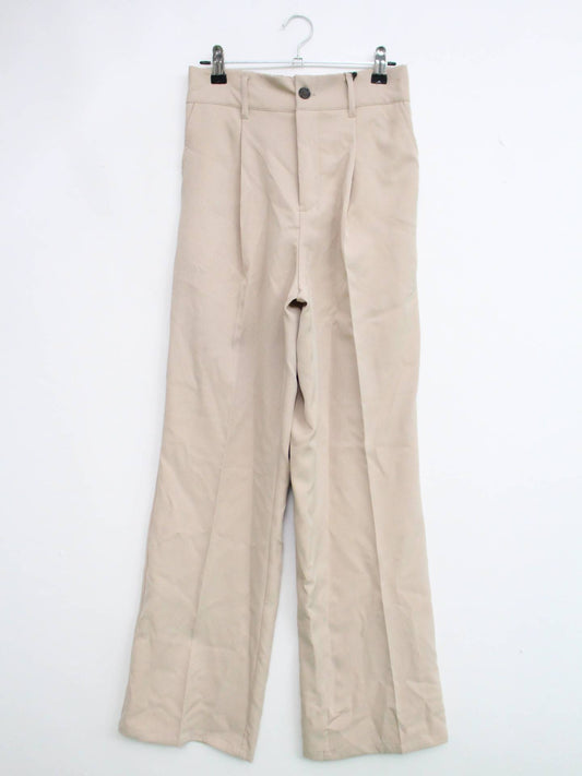 moment+/スラックス/パンツ/ベージュ/L