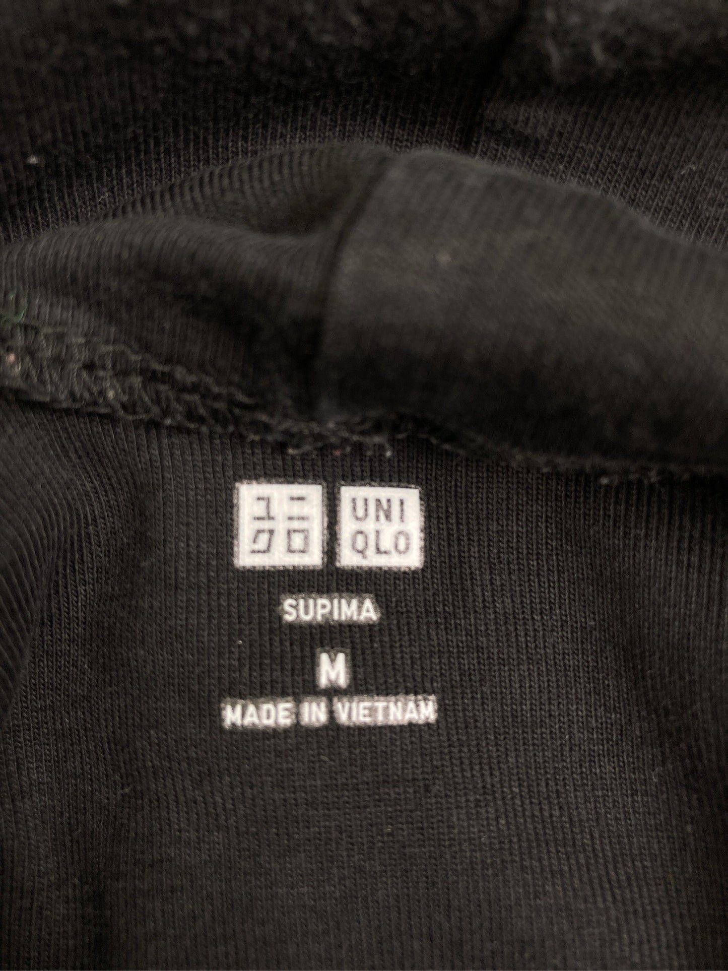 UNIQLO/ユニクロ/Tシャツ/カットソー/トップス/ブラック/M