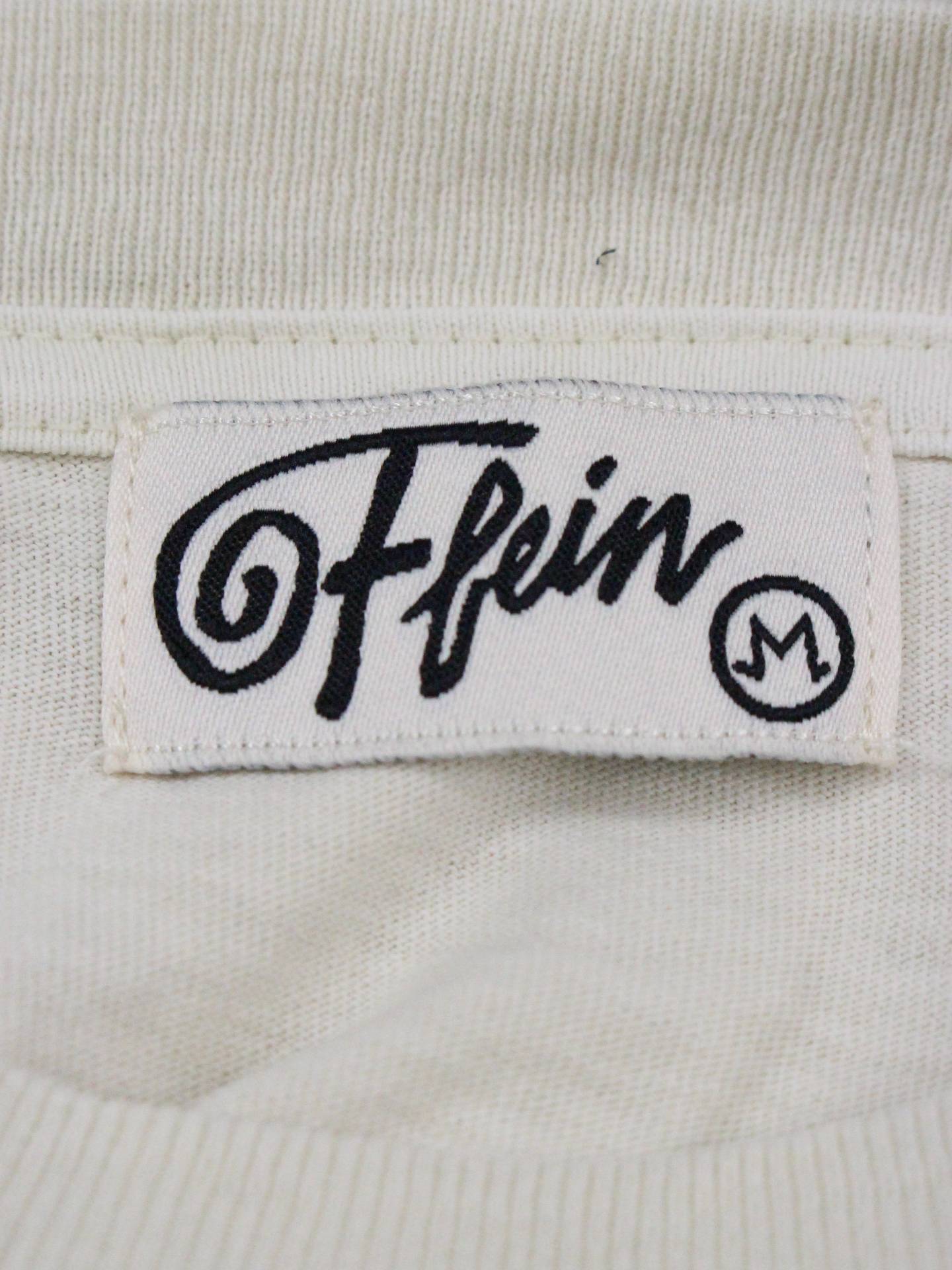 Ffein/Tシャツ/カットソー/トップス/アイボリー/M