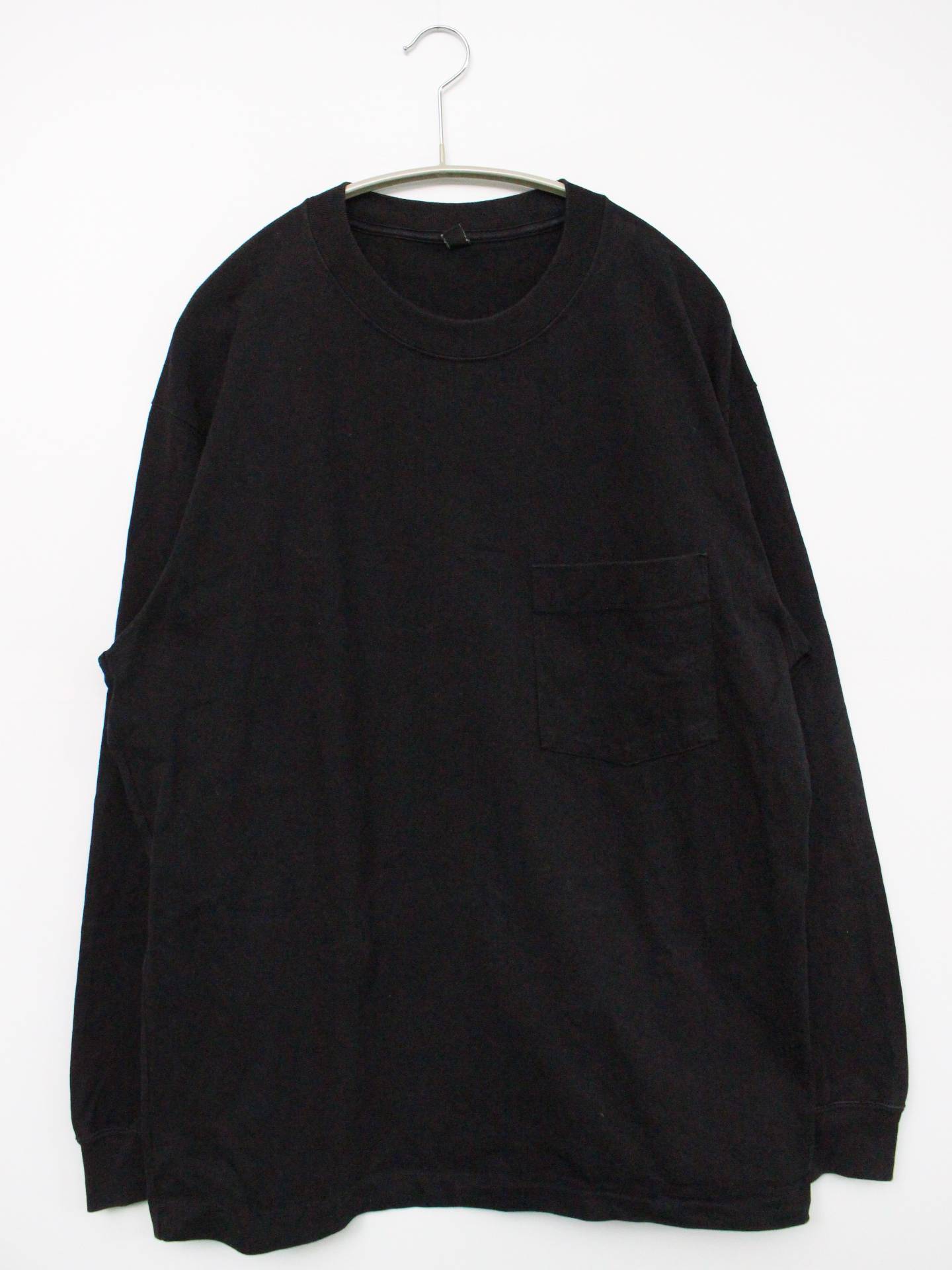 UNIQLO/ユニクロ/Tシャツ/カットソー/トップス/ブラック/L