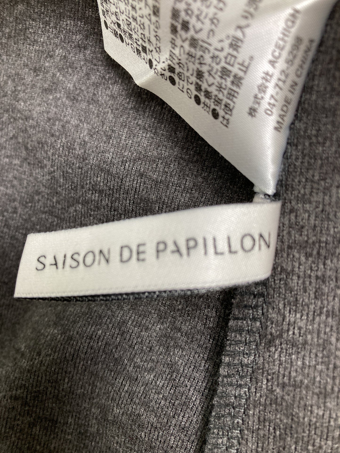 SAISON DE PAPILLON/ワンピース/ワンピース/ドレス/ブラック/L