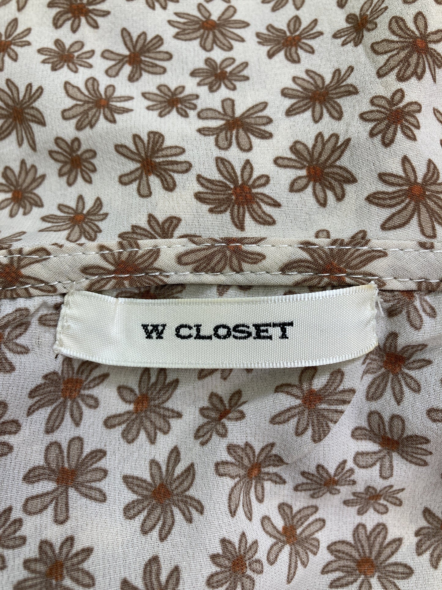 w closet/ダブルクローゼット/ワンピース/ワンピース/ドレス/ベージュ/M