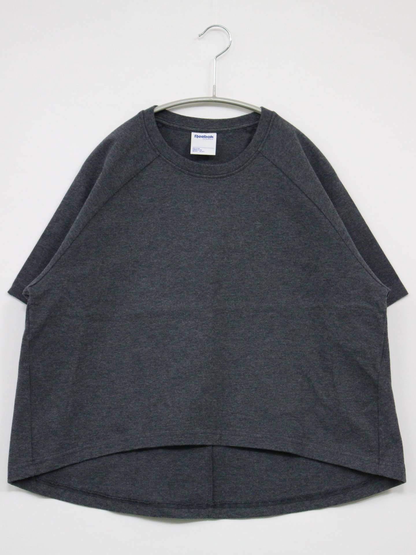 Reebok/リーボック/Tシャツ/カットソー/トップス/グレー/S