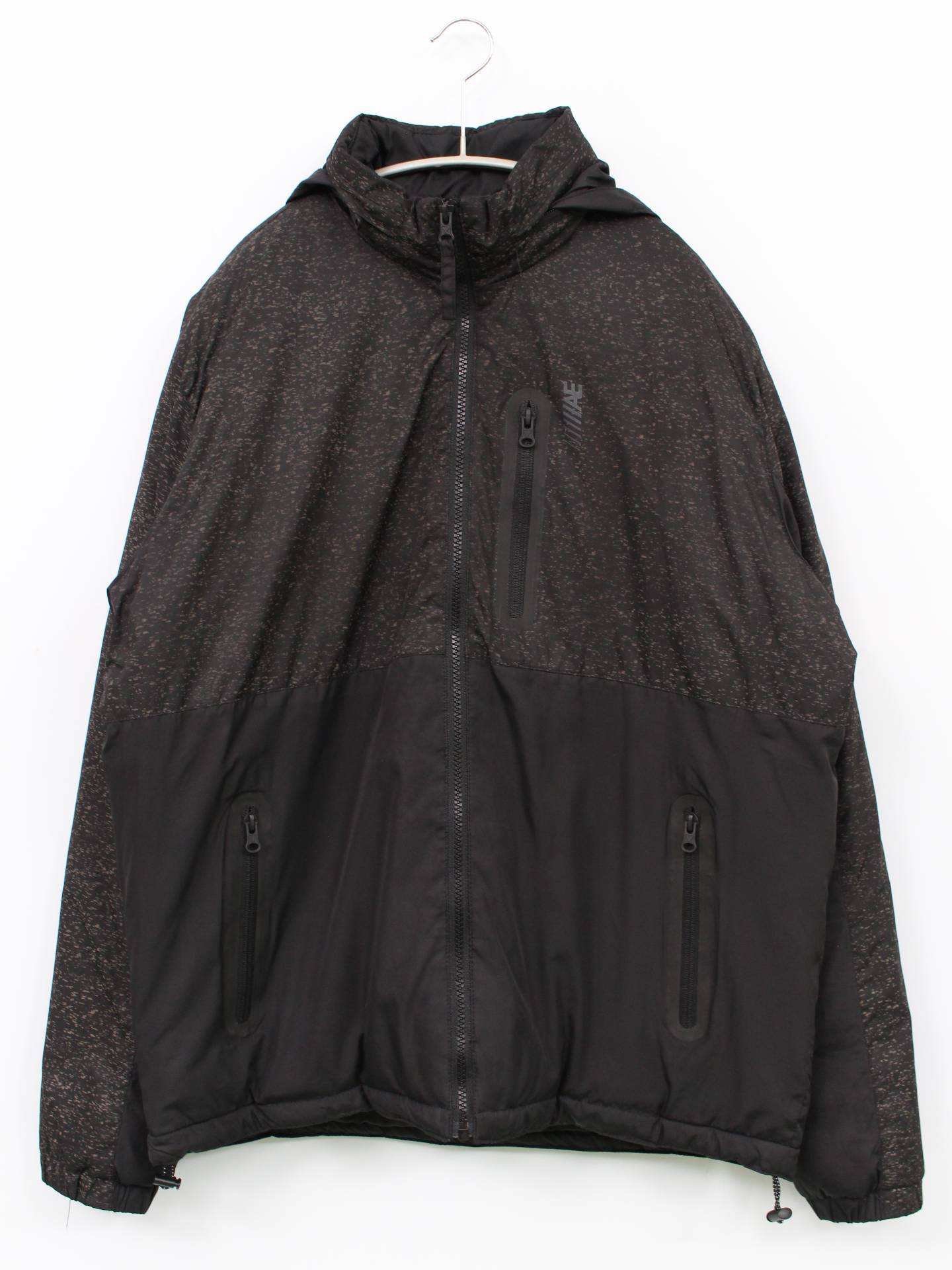 American Eagle Outfitters/ノーカラージャケット/ジャケット/アウター/ブラック/M