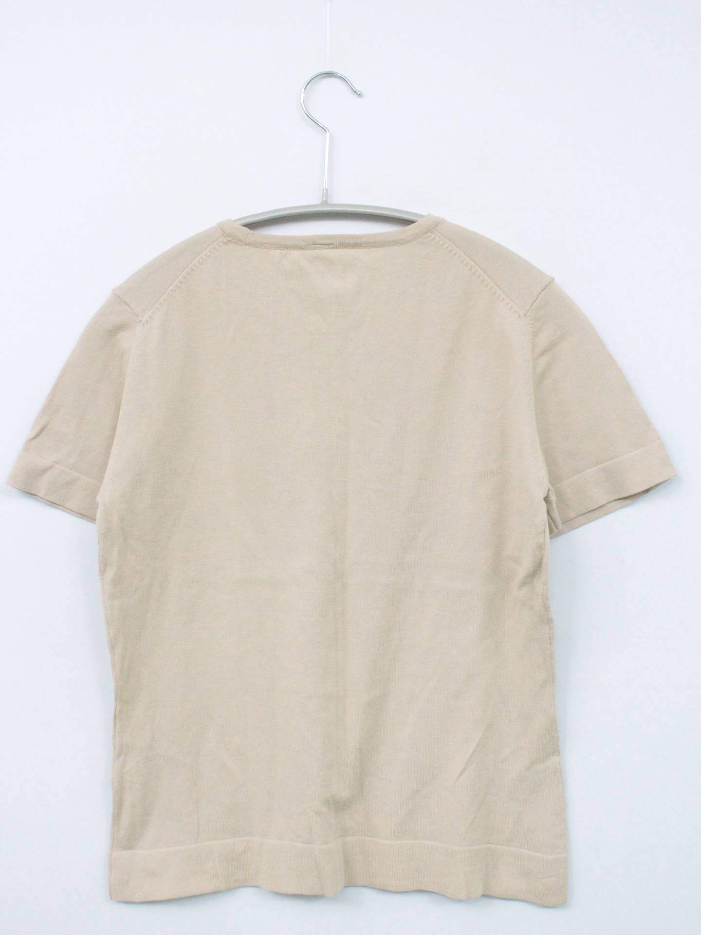 無印良品/Tシャツ/カットソー/トップス/ベージュ/M