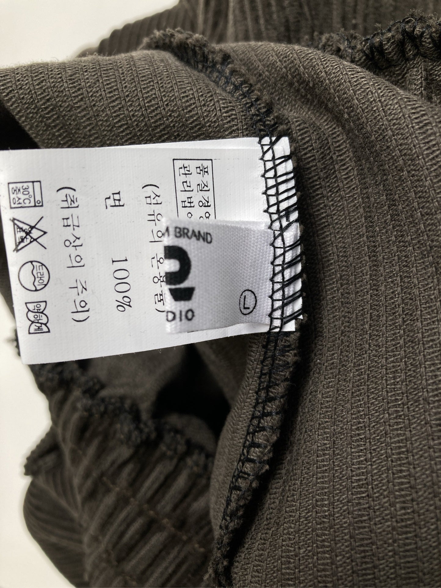 R/スラックス/パンツ/ブラウン