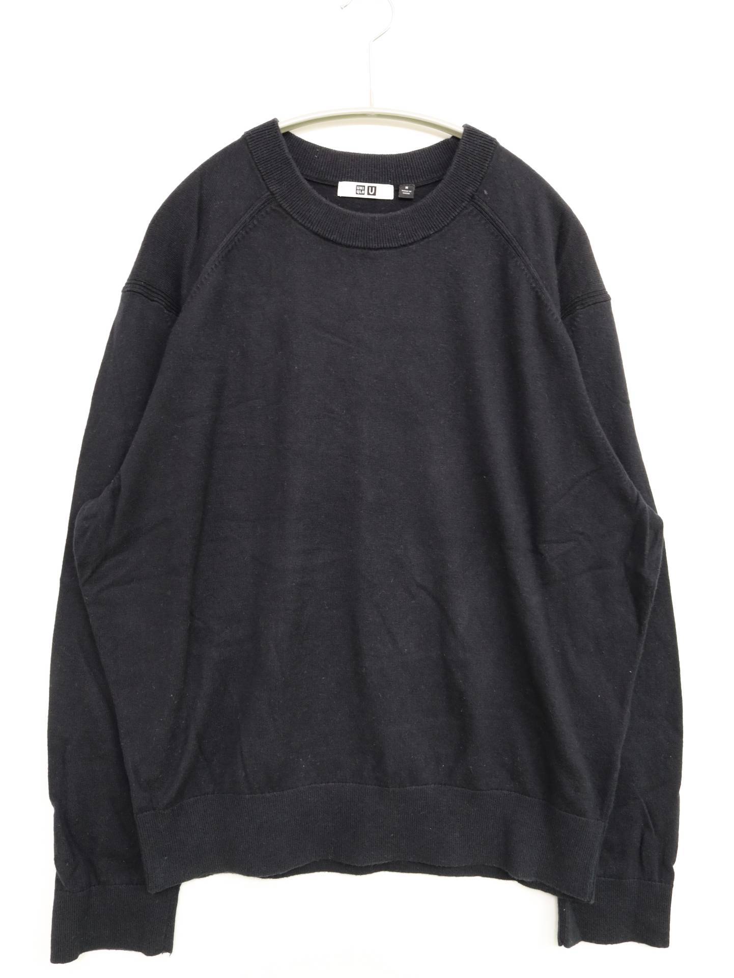 UNIQLO/ユニクロ/スウェット/トップス/ブラック/M