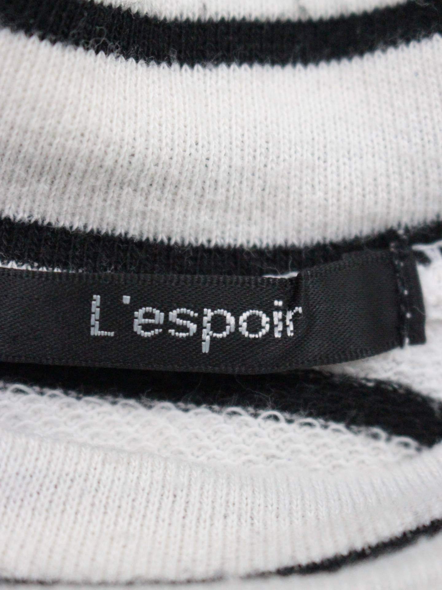L’espoir/Tシャツ/カットソー/トップス/ホワイト/L