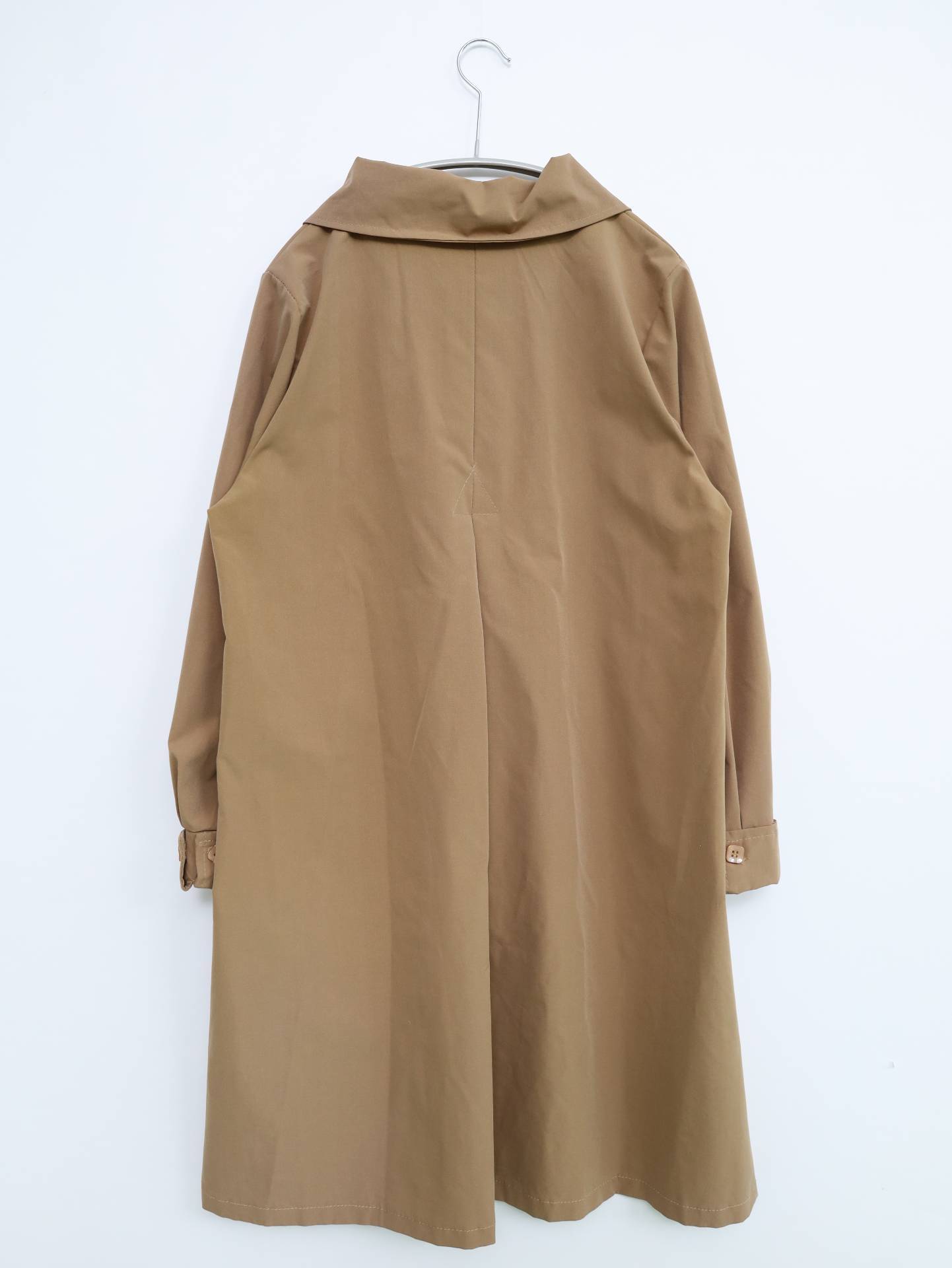 linglonglan/シャツワンピース/ワンピース/ドレス/ベージュ/XL