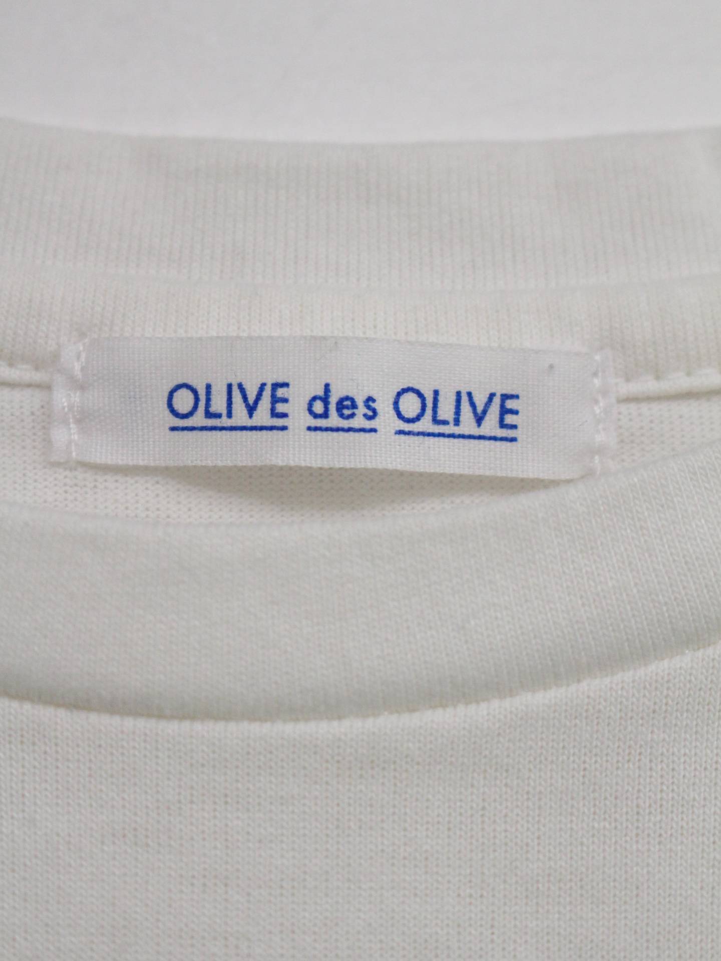 OLIVE des OLIVE/Tシャツ/カットソー/トップス/ホワイト/F
