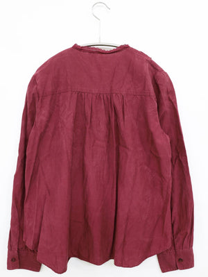 JILL STUART/ジルスチュアート/シャツ/ブラウス/トップス/レッド/M