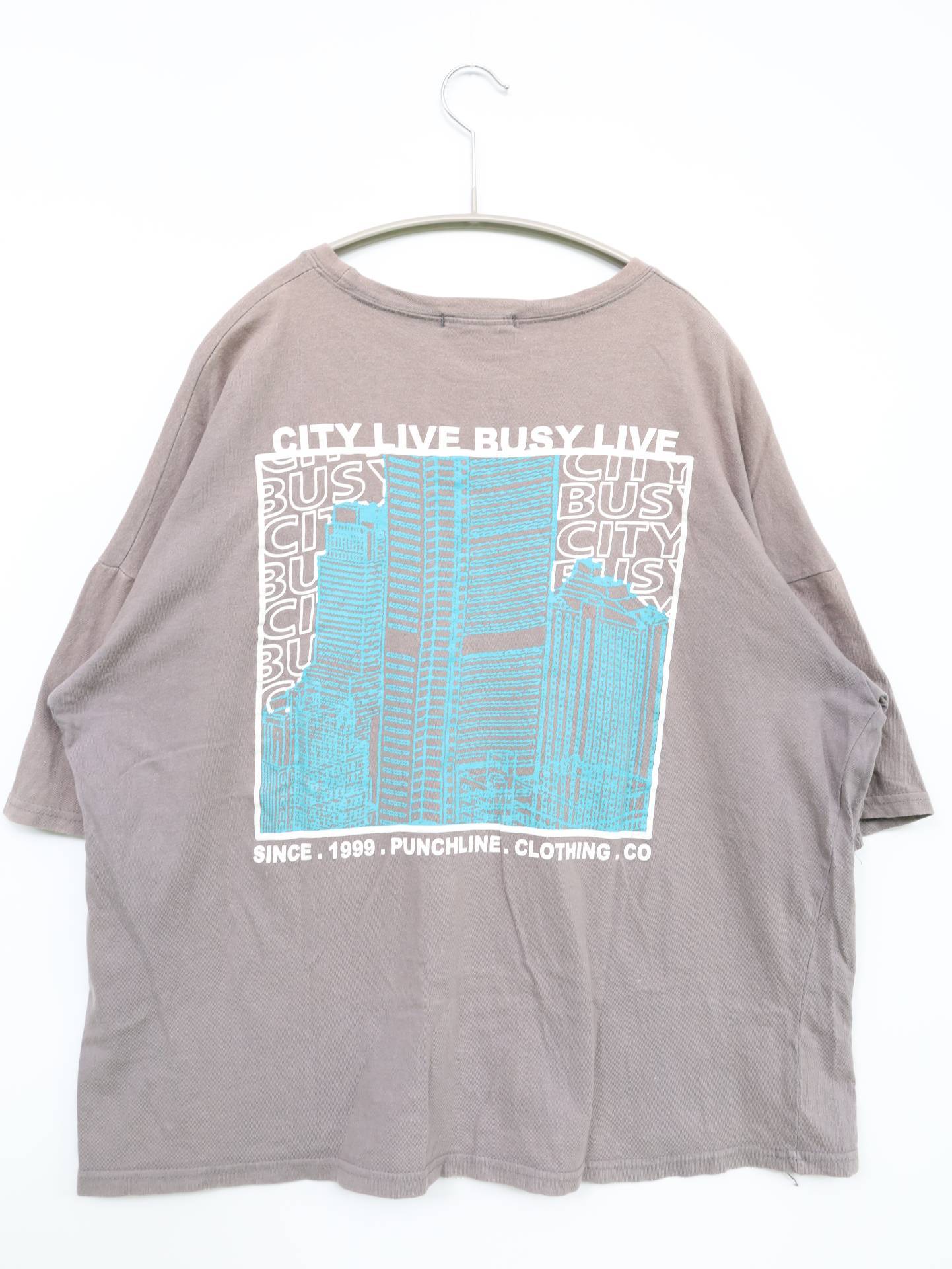 comme ca/Tシャツ/カットソー/トップス/グレー