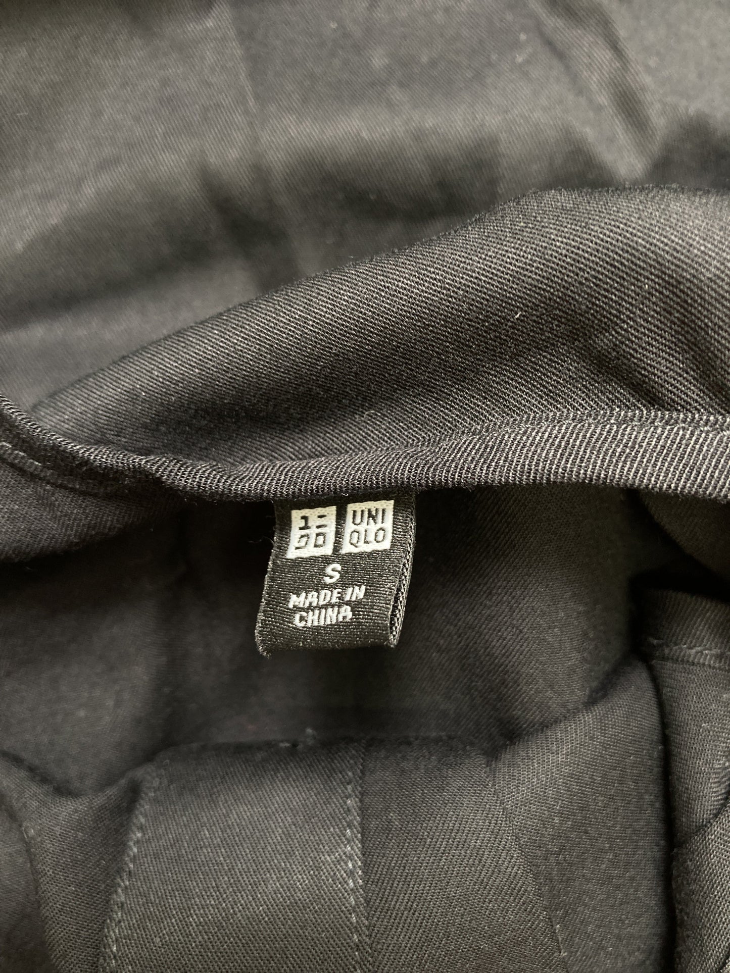 UNIQLO/ユニクロ/ワンピース/ワンピース/ドレス/ブラック/S