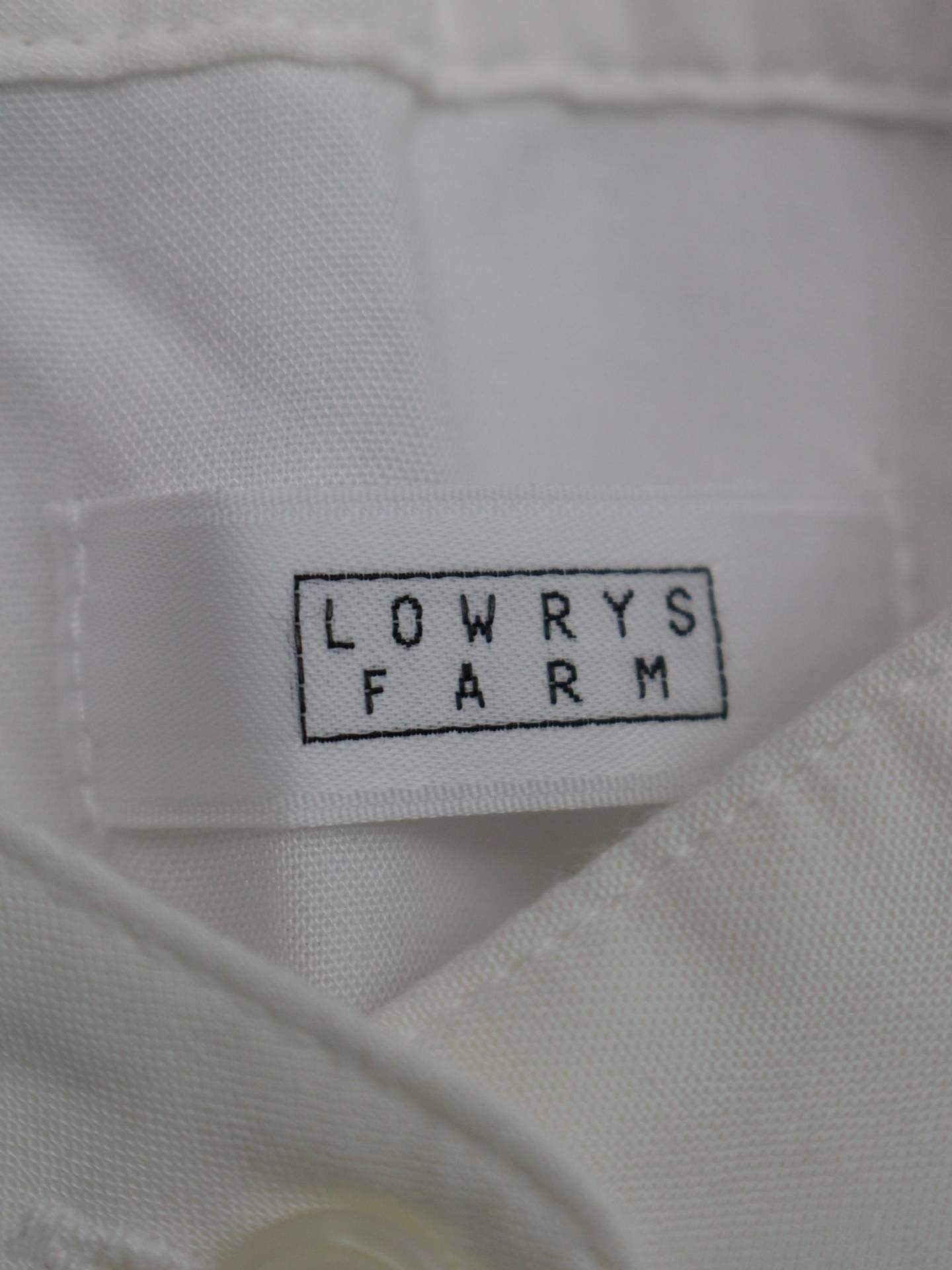LOWRYS FARM/ローリーズファーム/シャツ/ブラウス/トップス/ホワイト/F