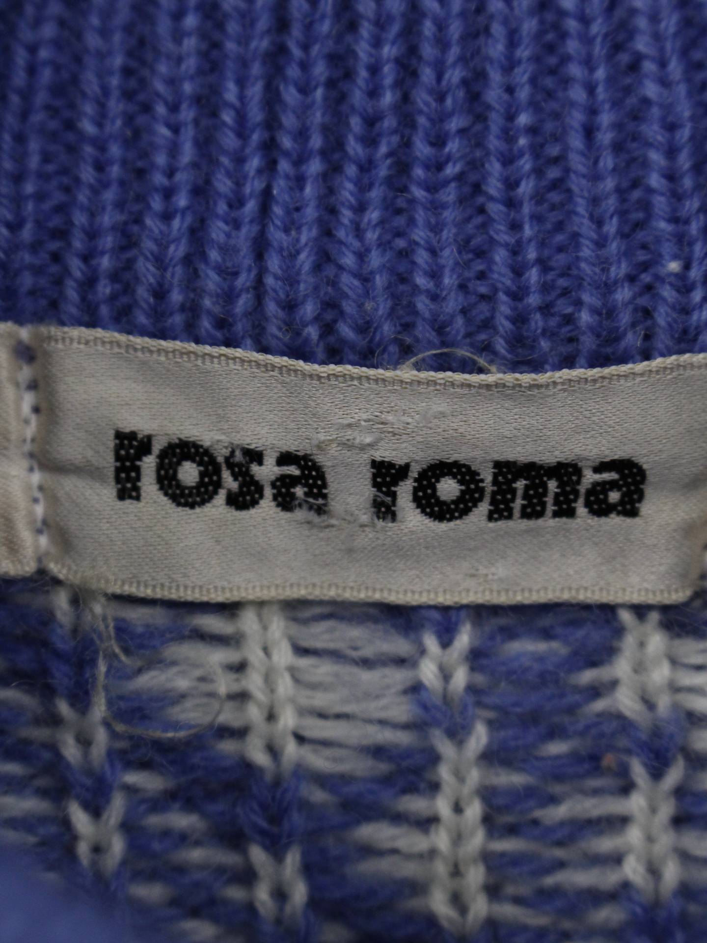 rosa roma/ニット/セーター/トップス/ブルー