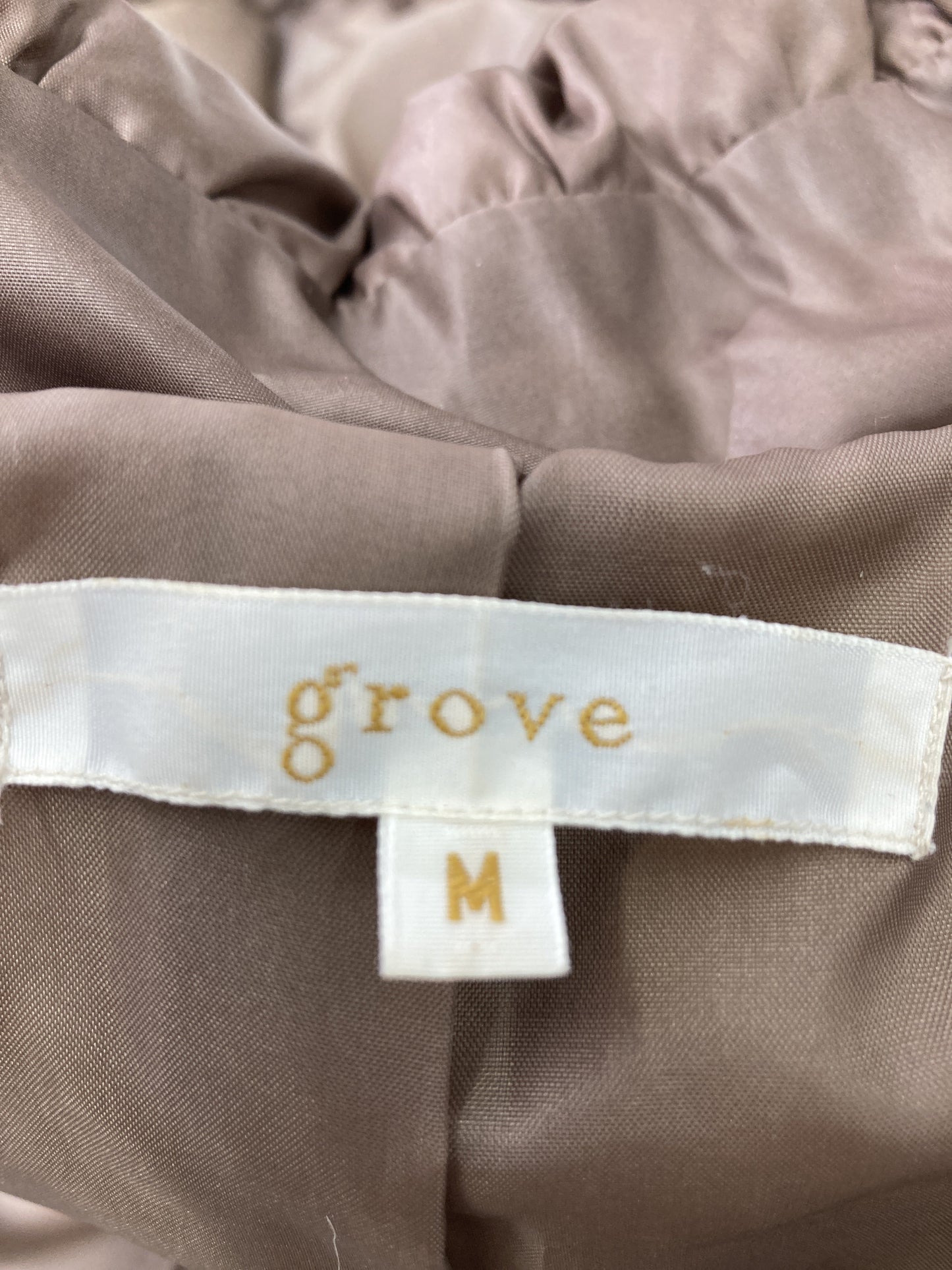 grove/グローブ/ダウンジャケット/コート/ジャケット/アウター/ベージュ/M