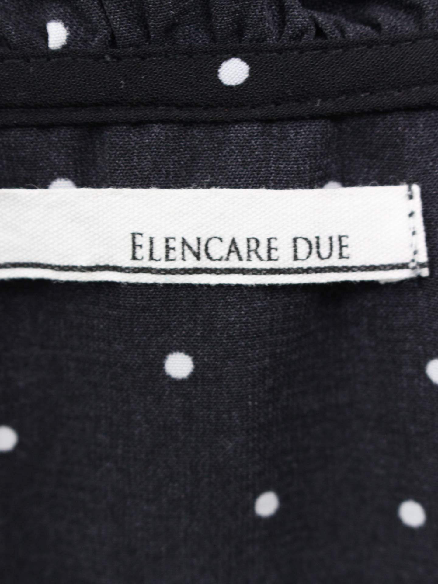 ELENCARE DUE/シャツ/ブラウス/トップス/ブラック/F