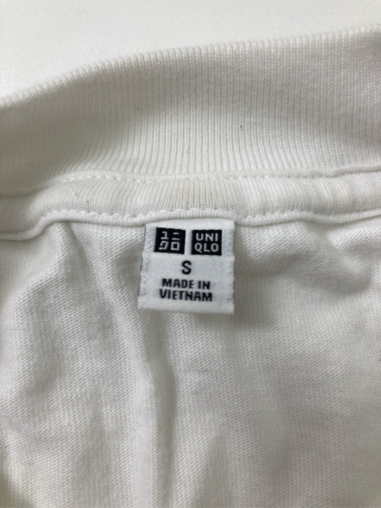 UNIQLO/ユニクロ/Tシャツ/カットソー/トップス/ホワイト/S