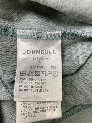 JOHNBULL/ジョンブル/Tシャツ/カットソー/トップス/グレー/L