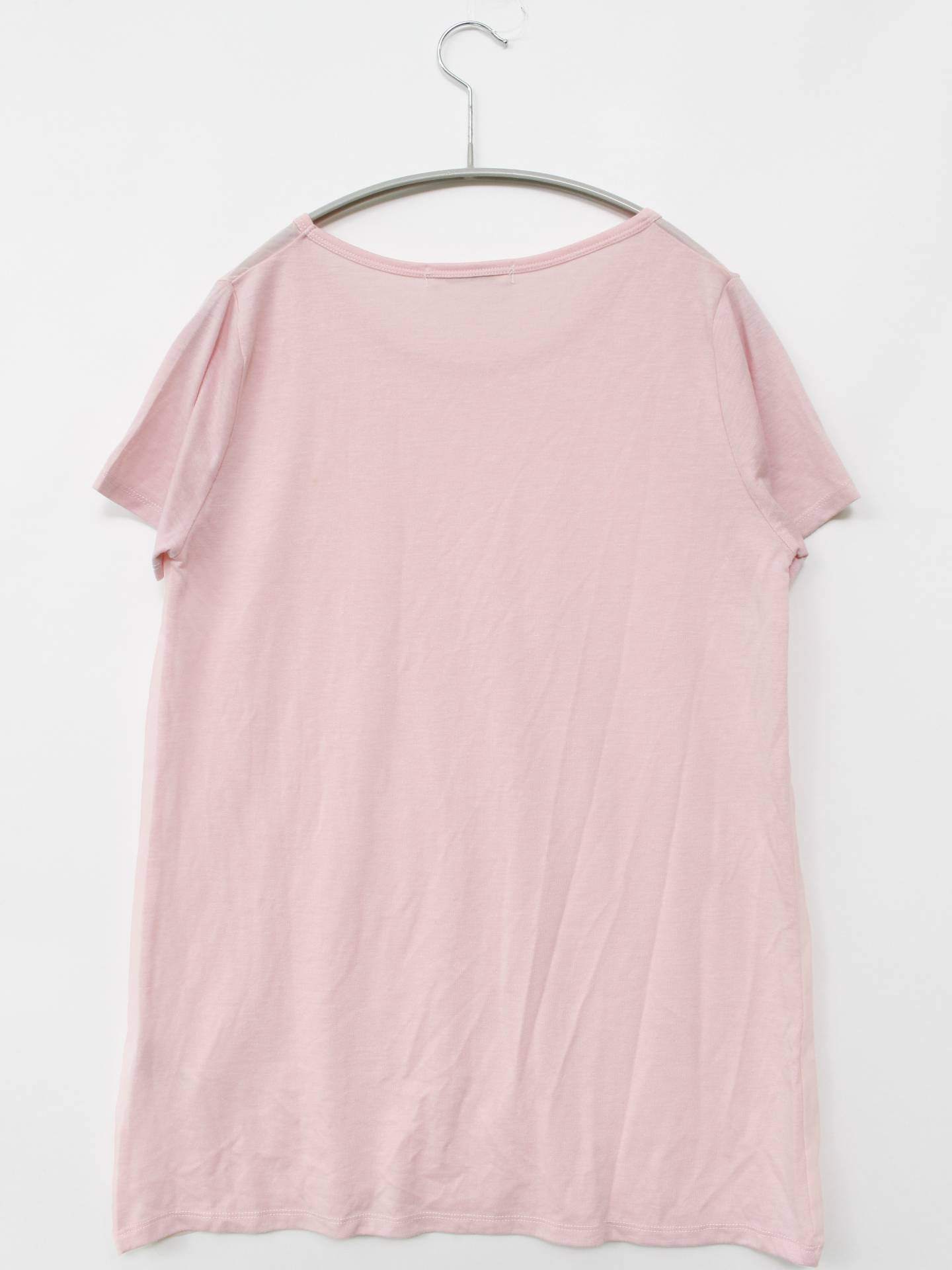 Tシャツ/カットソー/トップス/ピンク/M