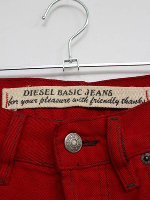 DIESEL BASIC JEANS/その他パンツ/パンツ/レッド/32