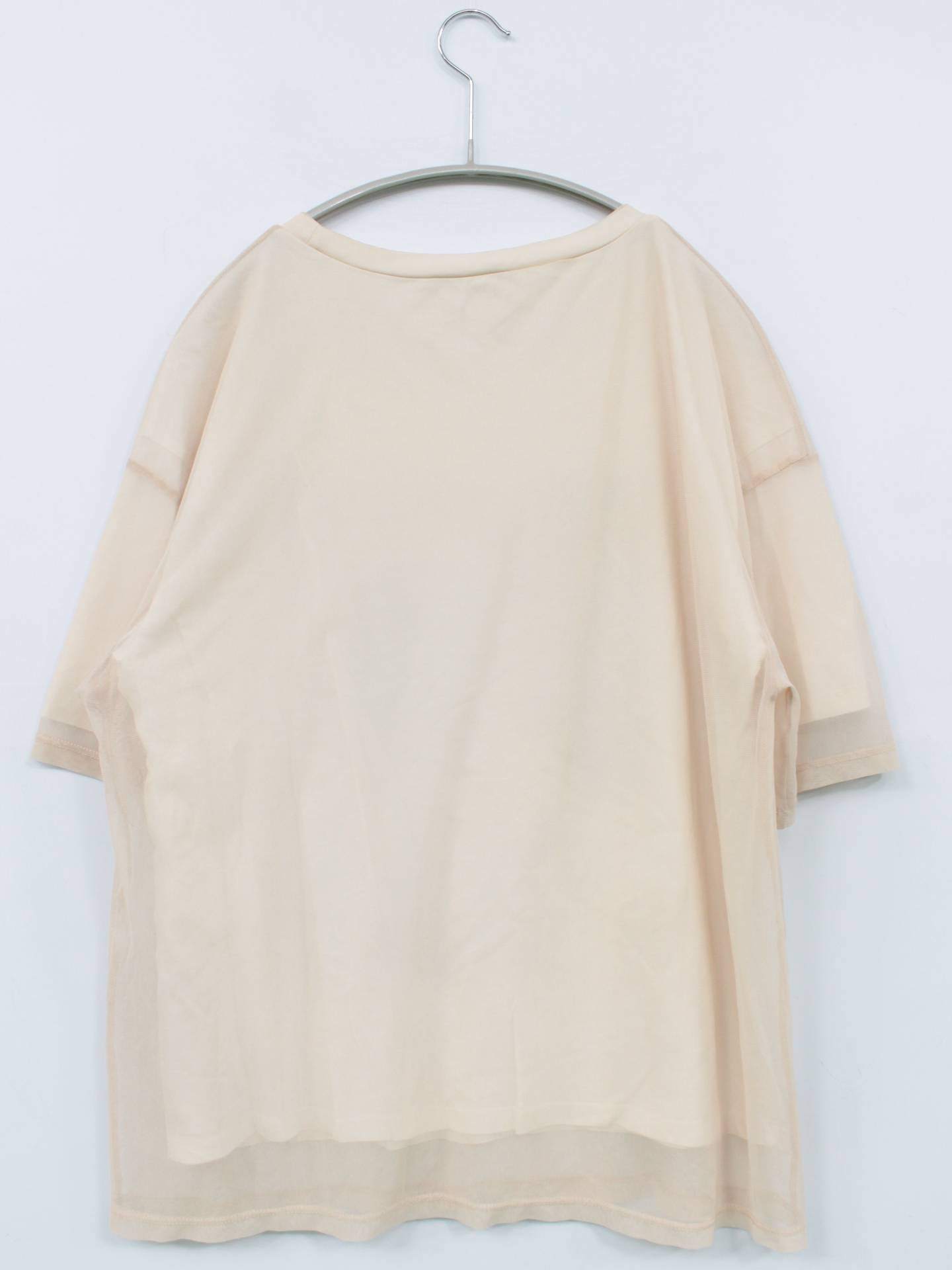 ZARA/ザラ/Tシャツ/カットソー/トップス/ベージュ/EUR S/USA S/MEX 26