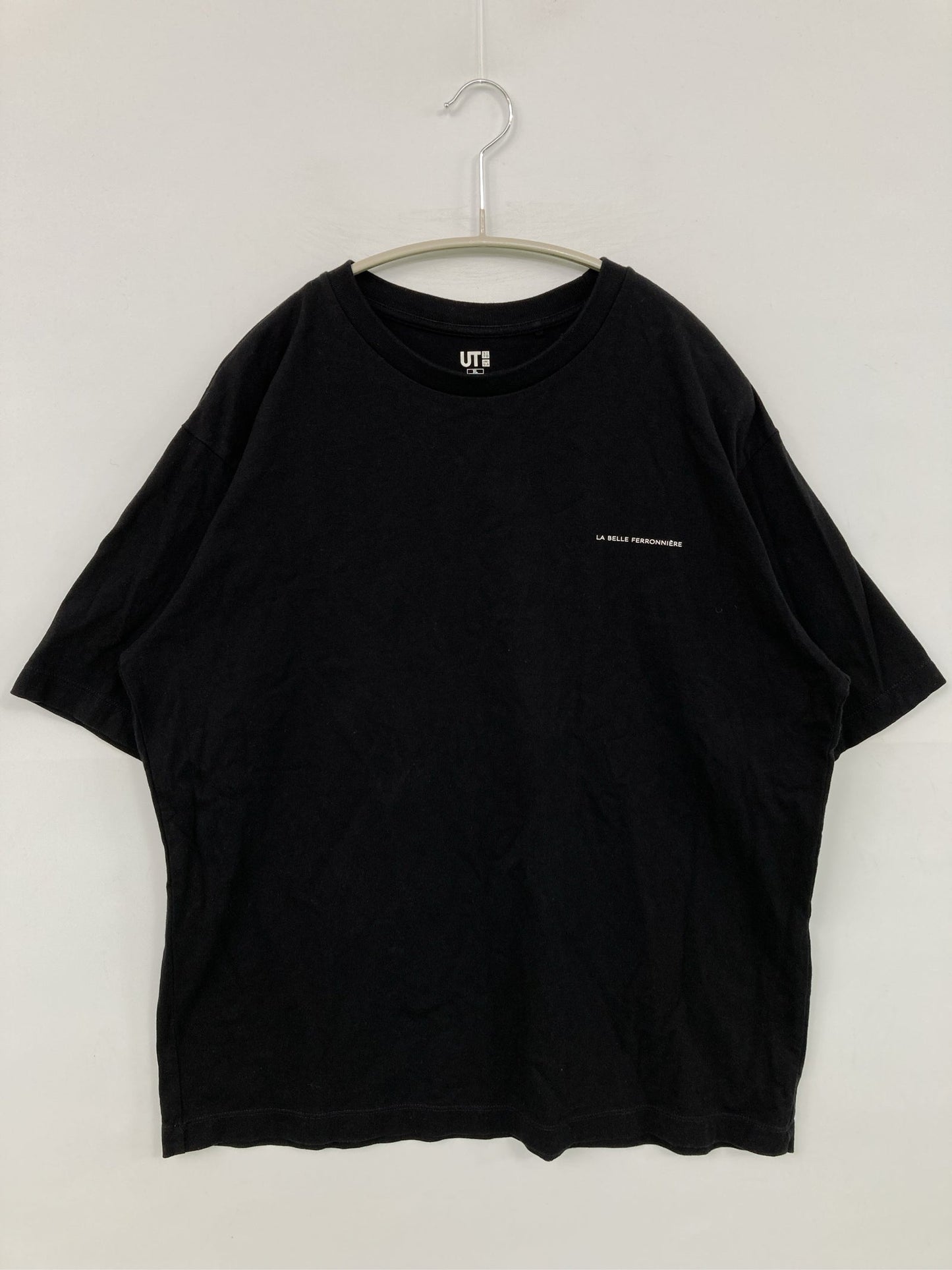 UNIQLO/ユニクロ/Tシャツ/カットソー/トップス/ブラック/LX