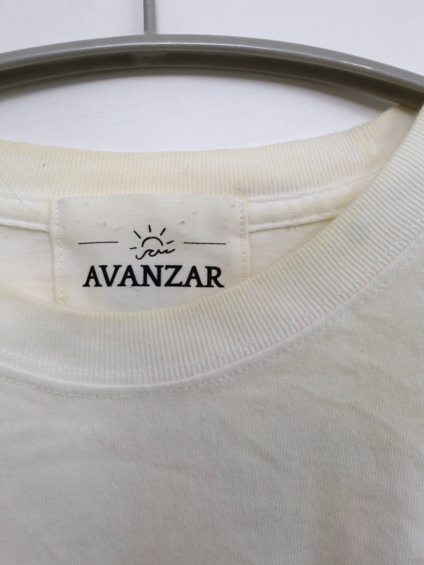 AVANZAR/Tシャツ/カットソー/トップス/ホワイト/L