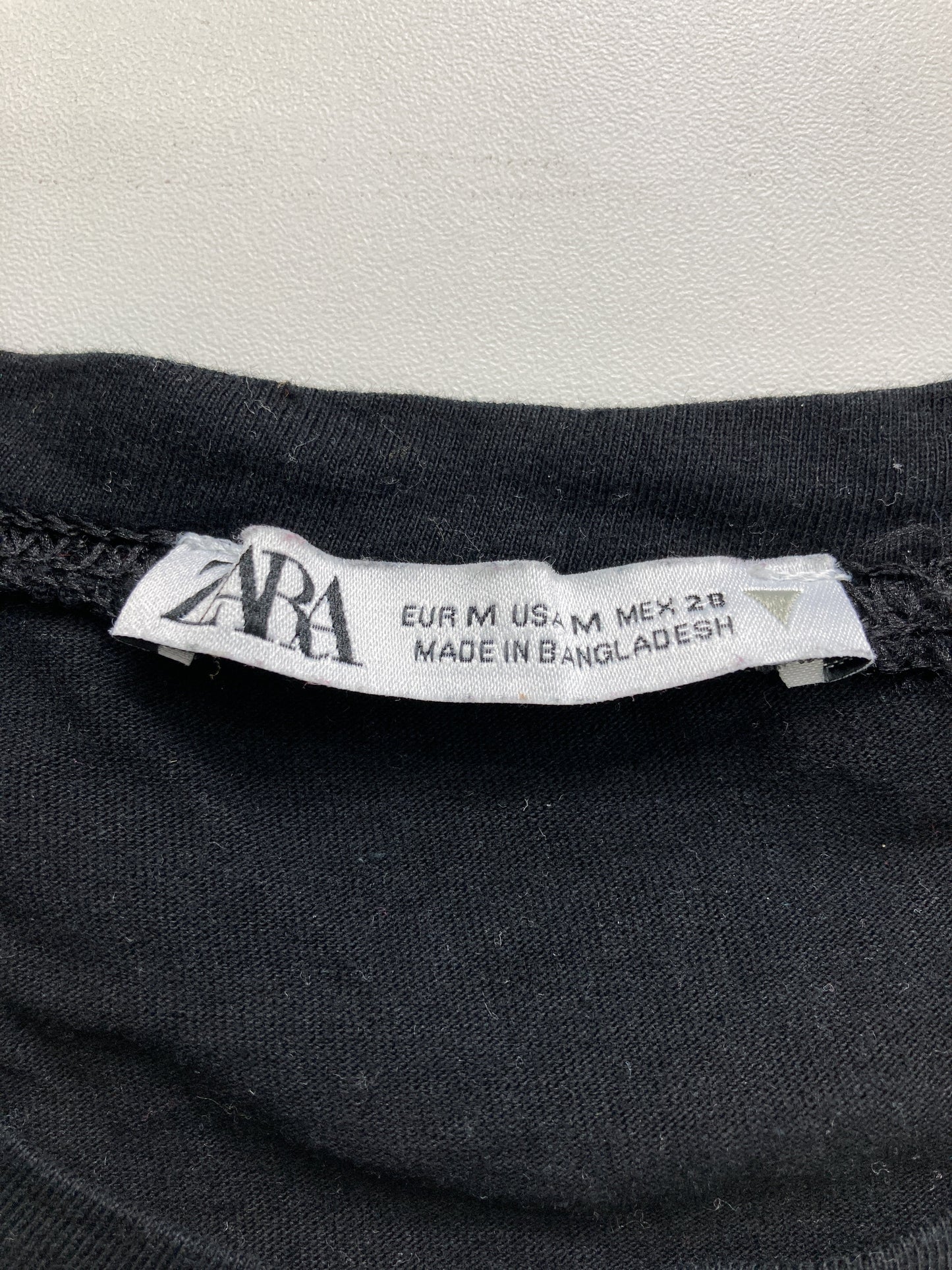 ZARA/ザラ/Tシャツ/カットソー/トップス/ブラック/M